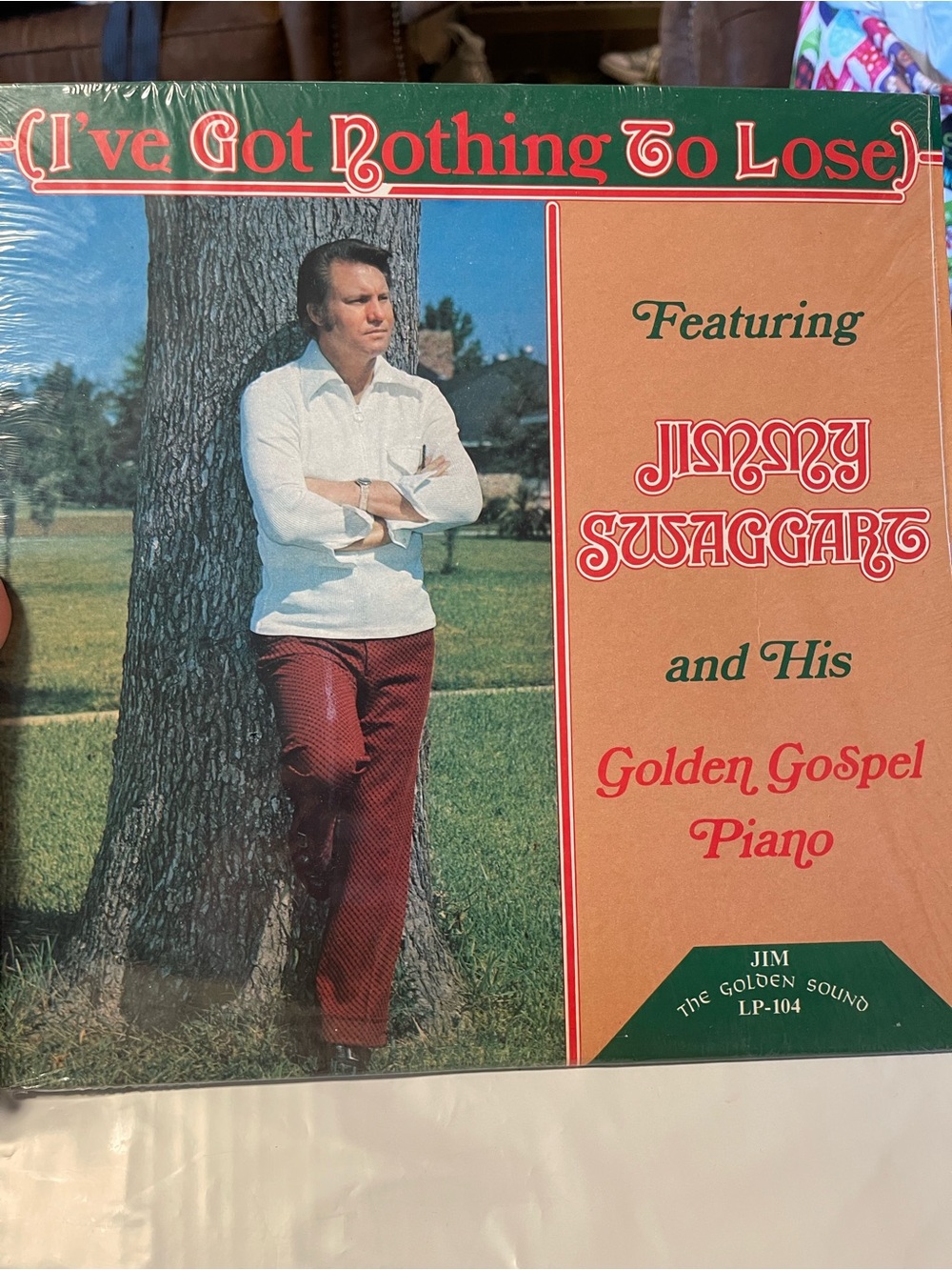JIMMY SWAGGART: i've got nothing to lose JIM 12" LP 33 RPM  1972